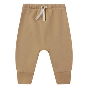 Quincy Mae - Organik pamuk jogger | Hardal