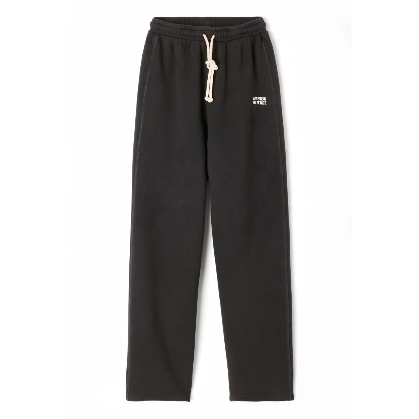 American Vintage - Jogger de algodón Izubird | Gris carbón