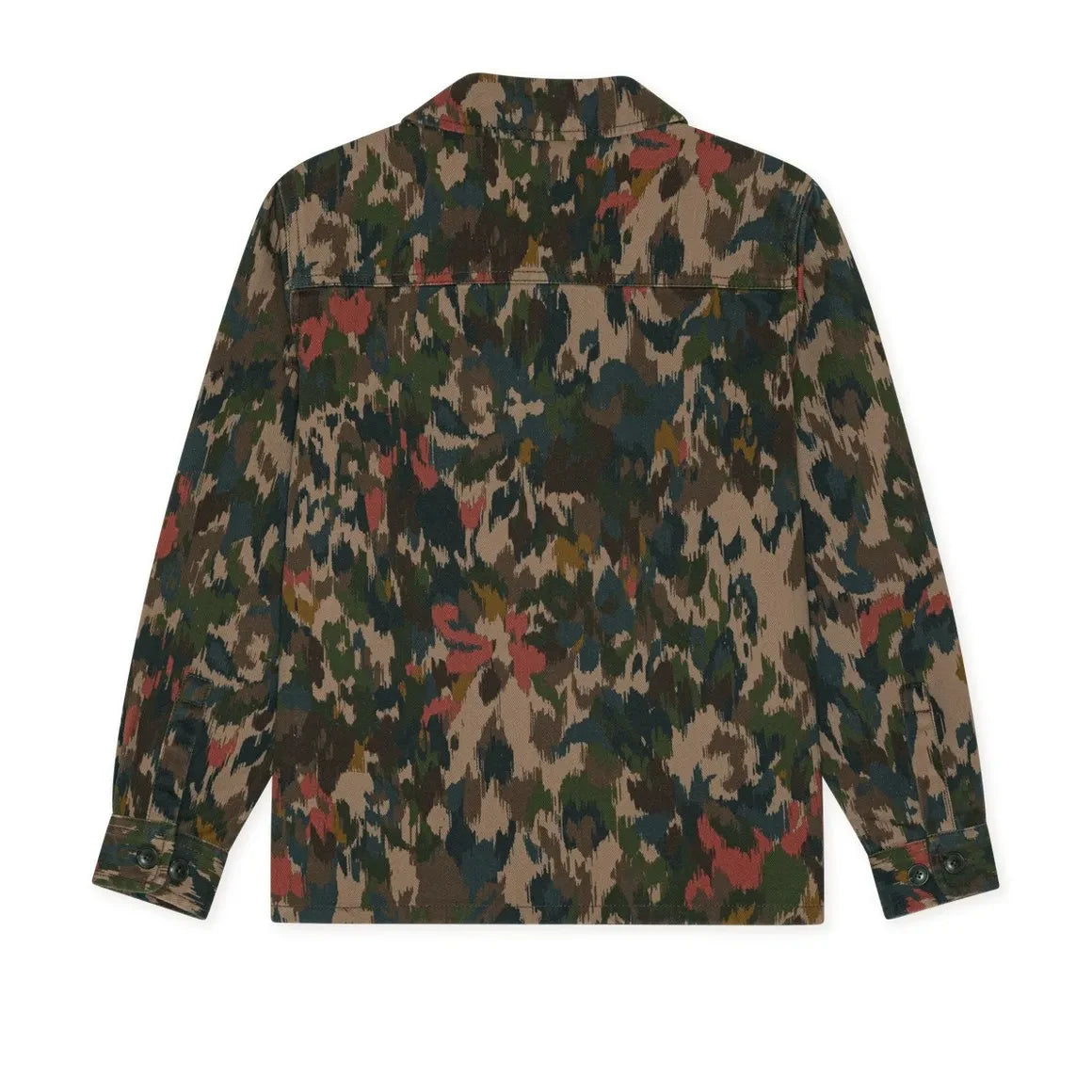 Les Deux - Organik Pamuklu Askeri Overshirt | Yeşil