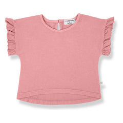 1+ in the family - Camiseta Volants Campanet | Rosa Palo