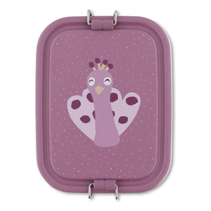 Trixie - Mrs. Peacock Small Lunch Box | Purple
