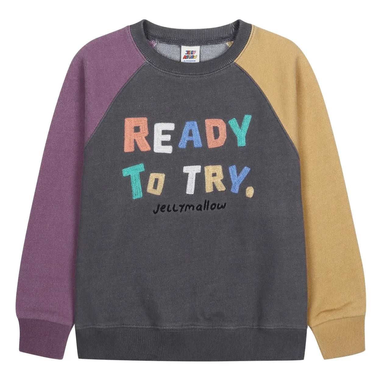 Jelly Mallow - Giyilmeye Hazır Sweatshirt | Kömür grisi