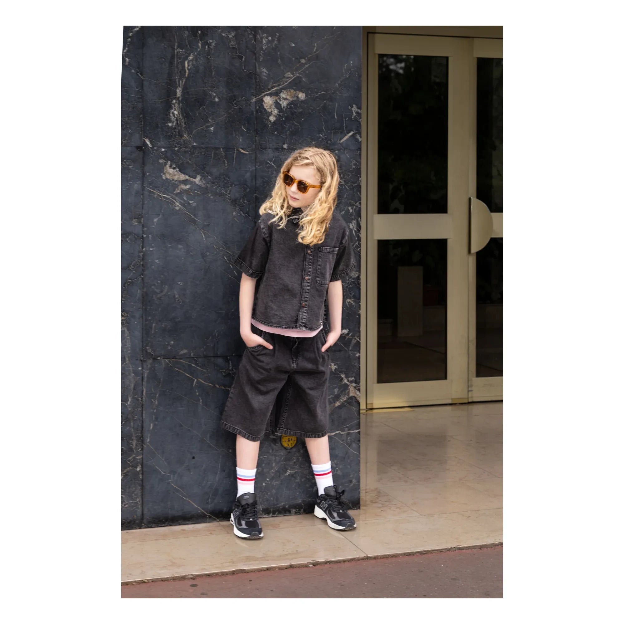 Finger in the nose - Harper Denim Gömlek | Gri