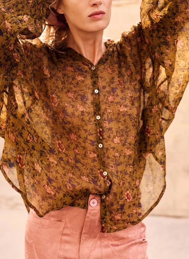 Mes Demoiselles - Ascent Blouse | Mustard