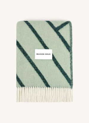 Maison Deux - Lines Yün Battaniye | Sage