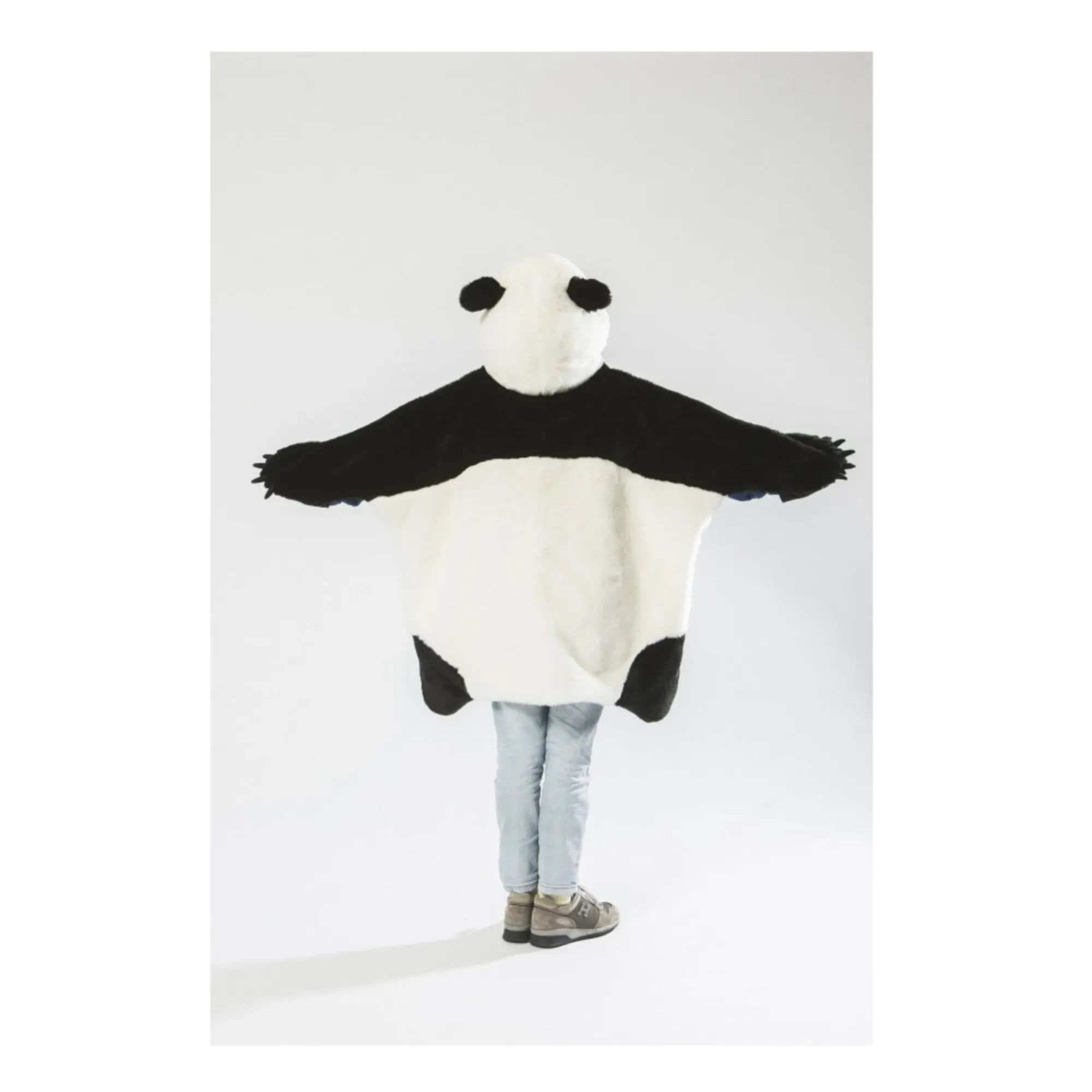 Wild & Soft - Disfraz de panda | Negro/Blanco