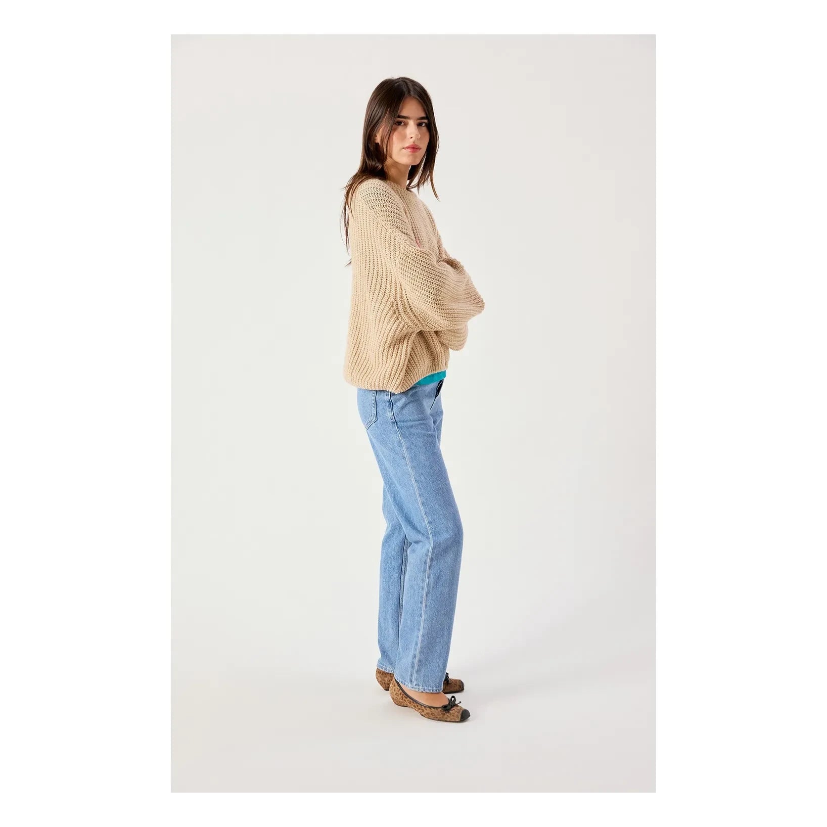 American Vintage - Jersey de lana Cyrow | Beige