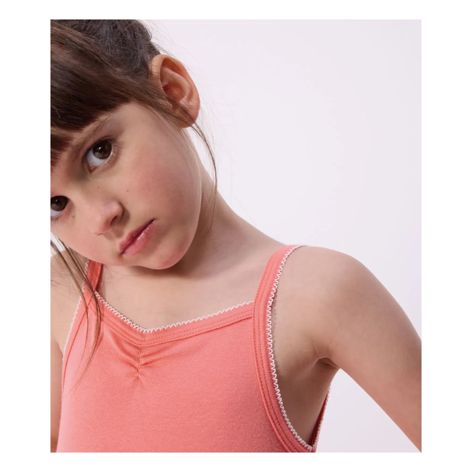 Petit Bateau - 3er-Pack Opera Unterhemden | Koralle