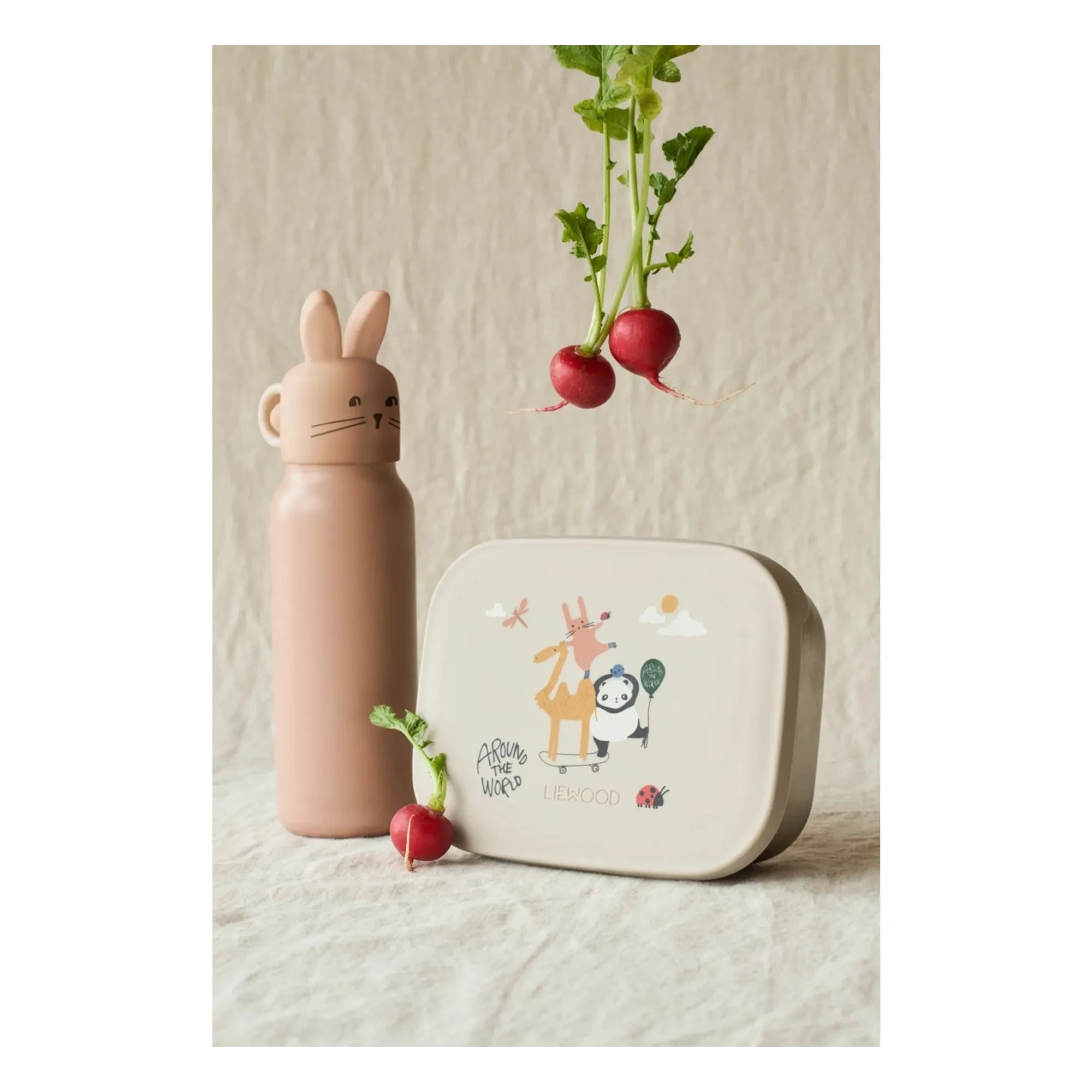 Liewood - Lunch-box Arthur | Dünyanın çevresinde/Kumlu