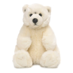 Bon Ton Toys - Sitting Polar Bear Plush | White