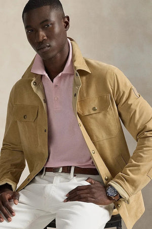 قميص قطني بياقة Polo Ralph Lauren