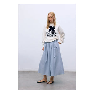 the new society - Pamuklu sweatshirt | Beyaz