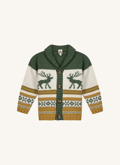 Bonton - Cardigan in pile | Khaki