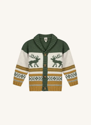Bonton - Cardigan in pile | Khaki