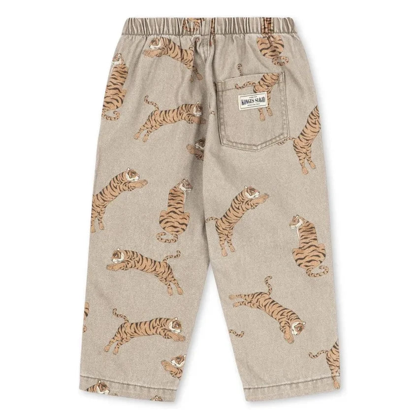 Konges Sløjd - Jean Magot Tigres de Algodón Orgánico | Beige