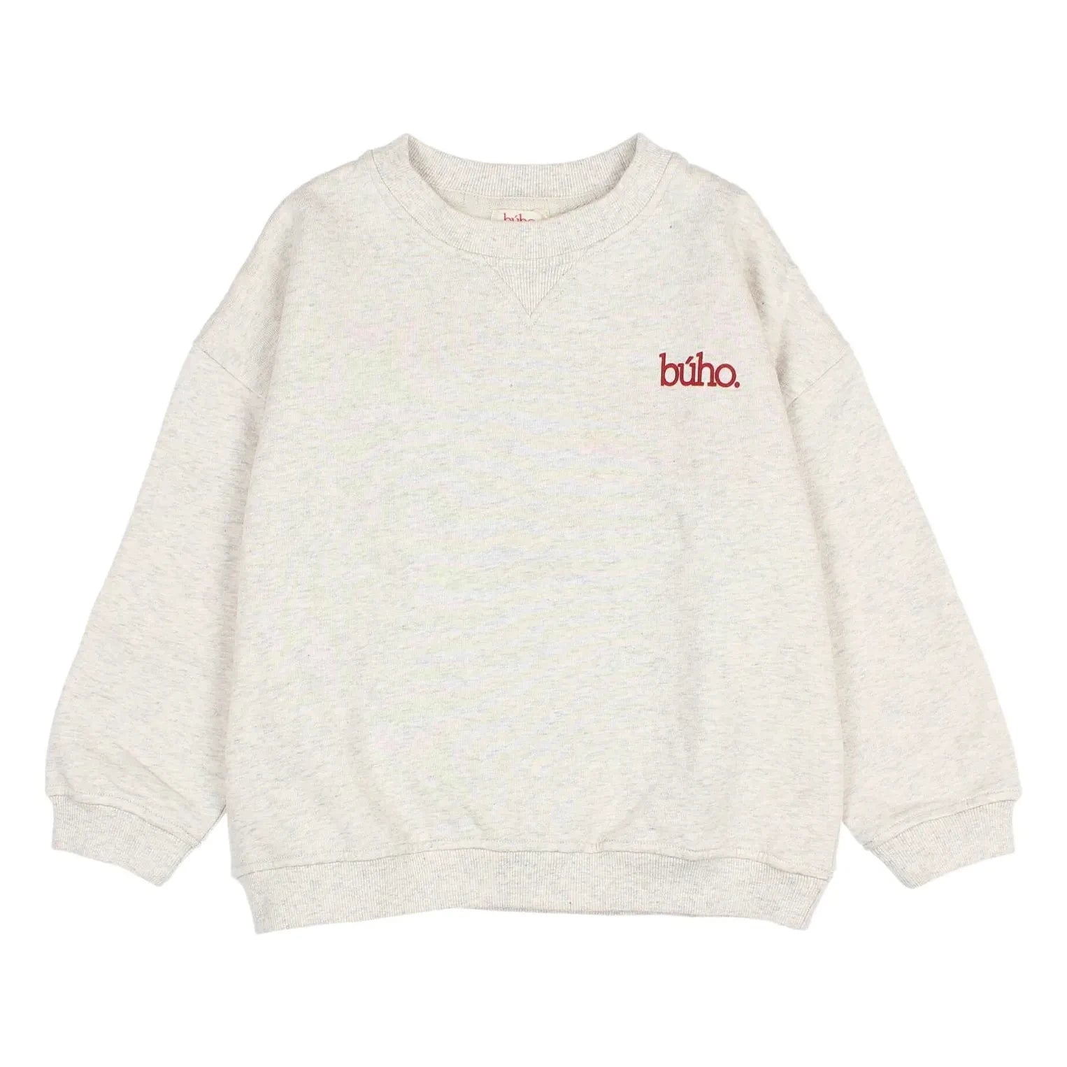 Búho - Búho organik pamuklu sweatshirt | Ekru