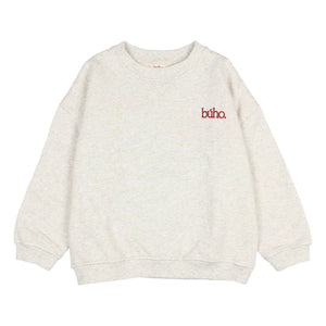 Búho - Búho organik pamuklu sweatshirt | Ekru