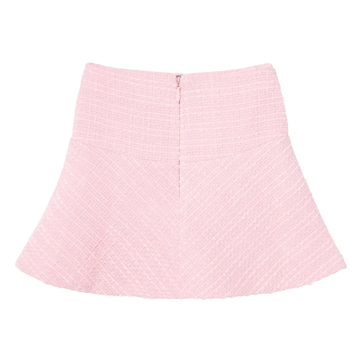 Tutu du Monde - Tozlu Petal Tweed etek | Pudra pembesi