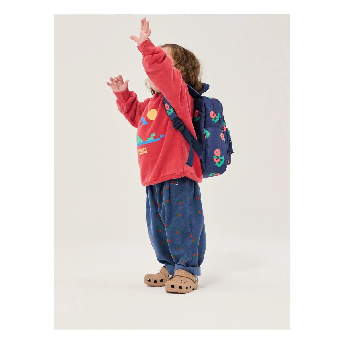 Bobo Choses - Sweat Lake Organik Pamuk Bebek | Kırmızı