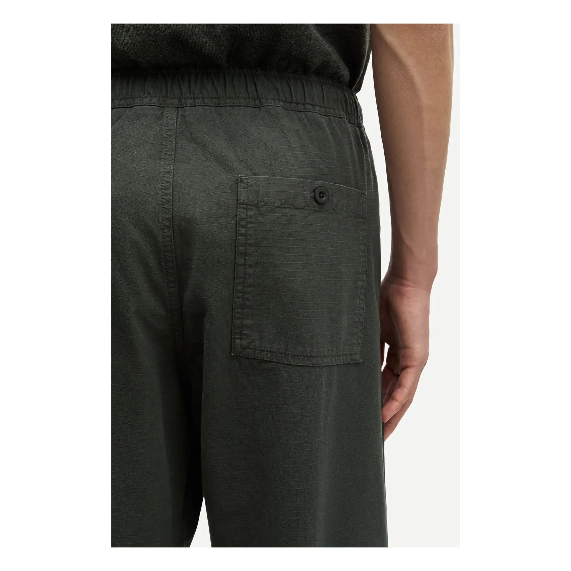 Samsoe Samsoe - Pantalón Sajabri 15840 Algodón orgánico | Verde oscuro