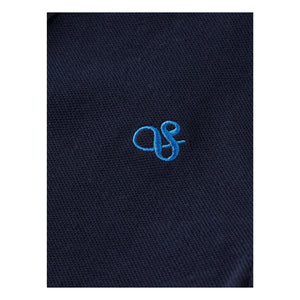 Scotch & Soda - Uzun kollu pique polo gömlek | Lacivert