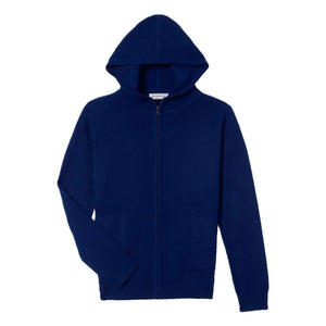Bompard - Kaschmir-Kapuzenpullover | Marineblau