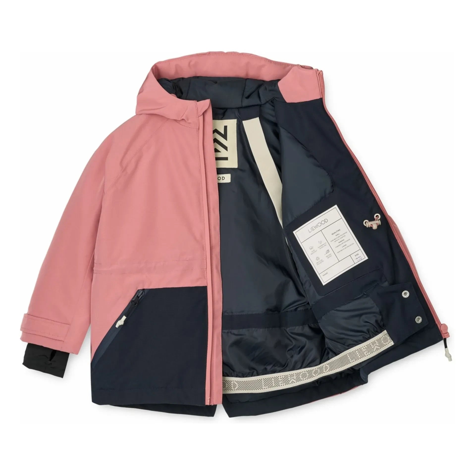 Liewood - Kalle Jacke aus recyceltem Faser | Rosa