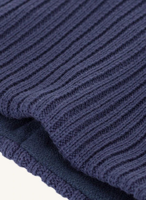 Petit Bateau - Organik pamuk astarlı choker | Lacivert