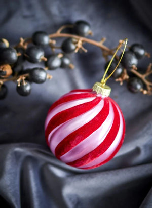 Bloomingville - Sayla Noel Süsleri - 2'li Set | Kırmızı