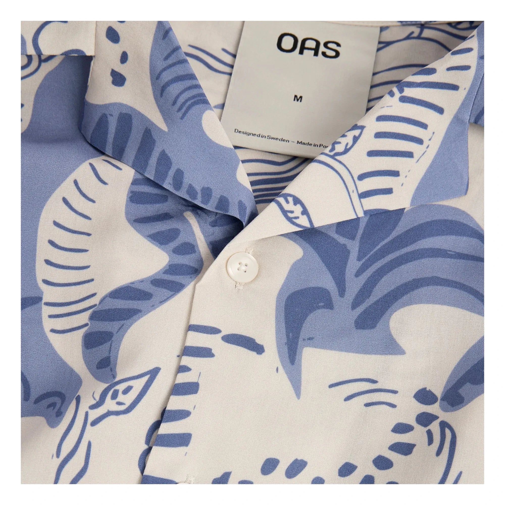 OAS - Mystea Rocco Hemd | Blau