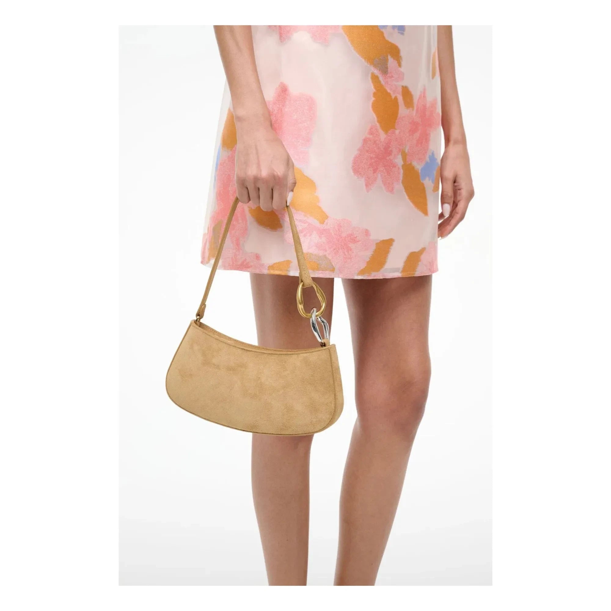Staud - Ollie Leder Tasche | Haselnuss