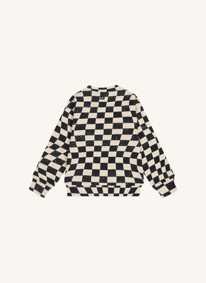 Tumble N'Dry - Ripley Ekose Organik Pamuklu Sweatshirt | Lacivert