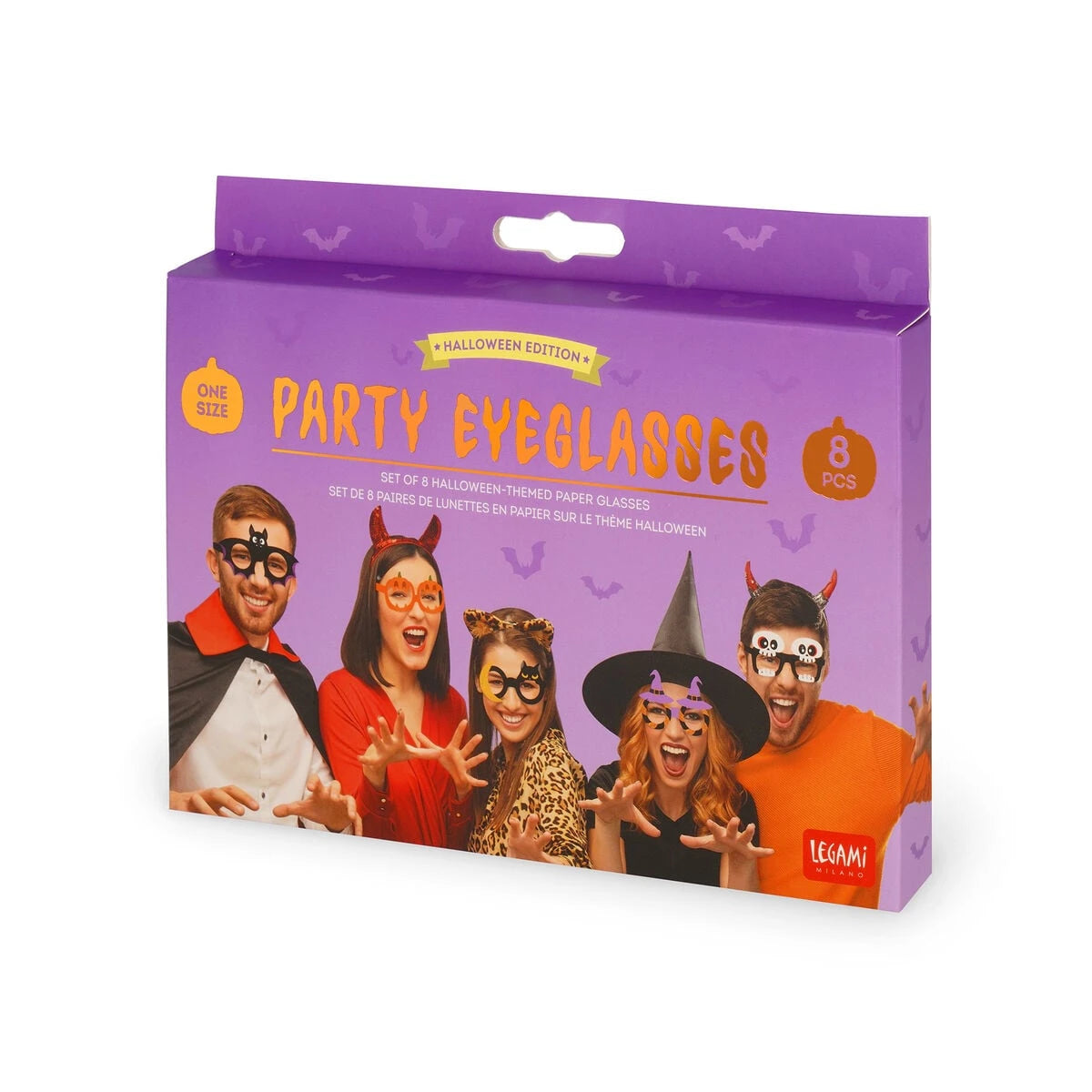Legami - Seti of 8 Pairs of Paper Eyeglasses