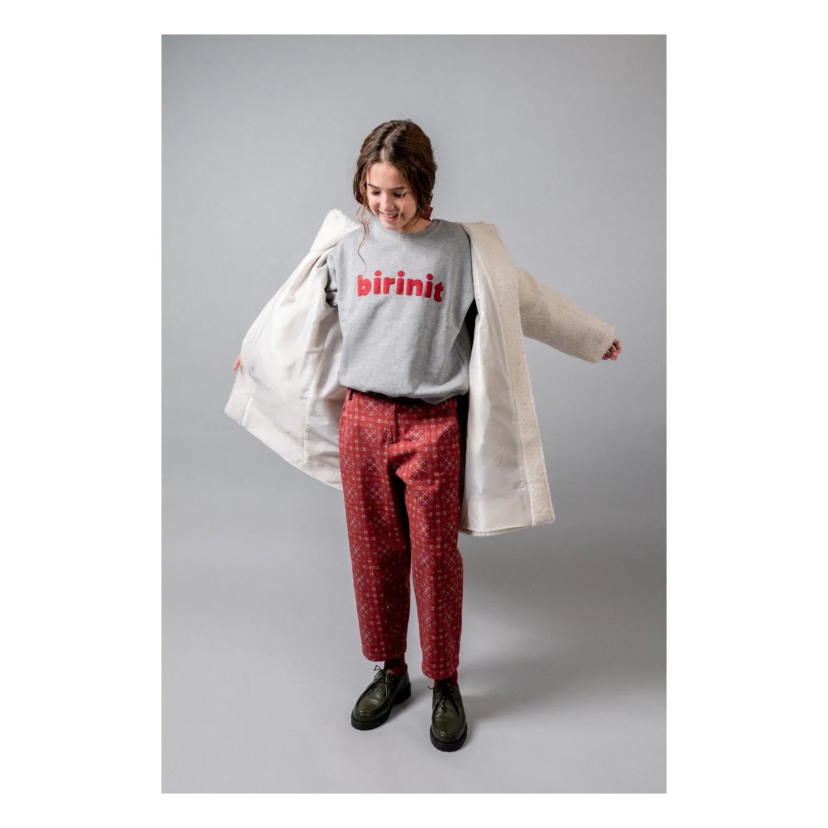 birinit - Ribera organik pamuk pantolon | Bordo