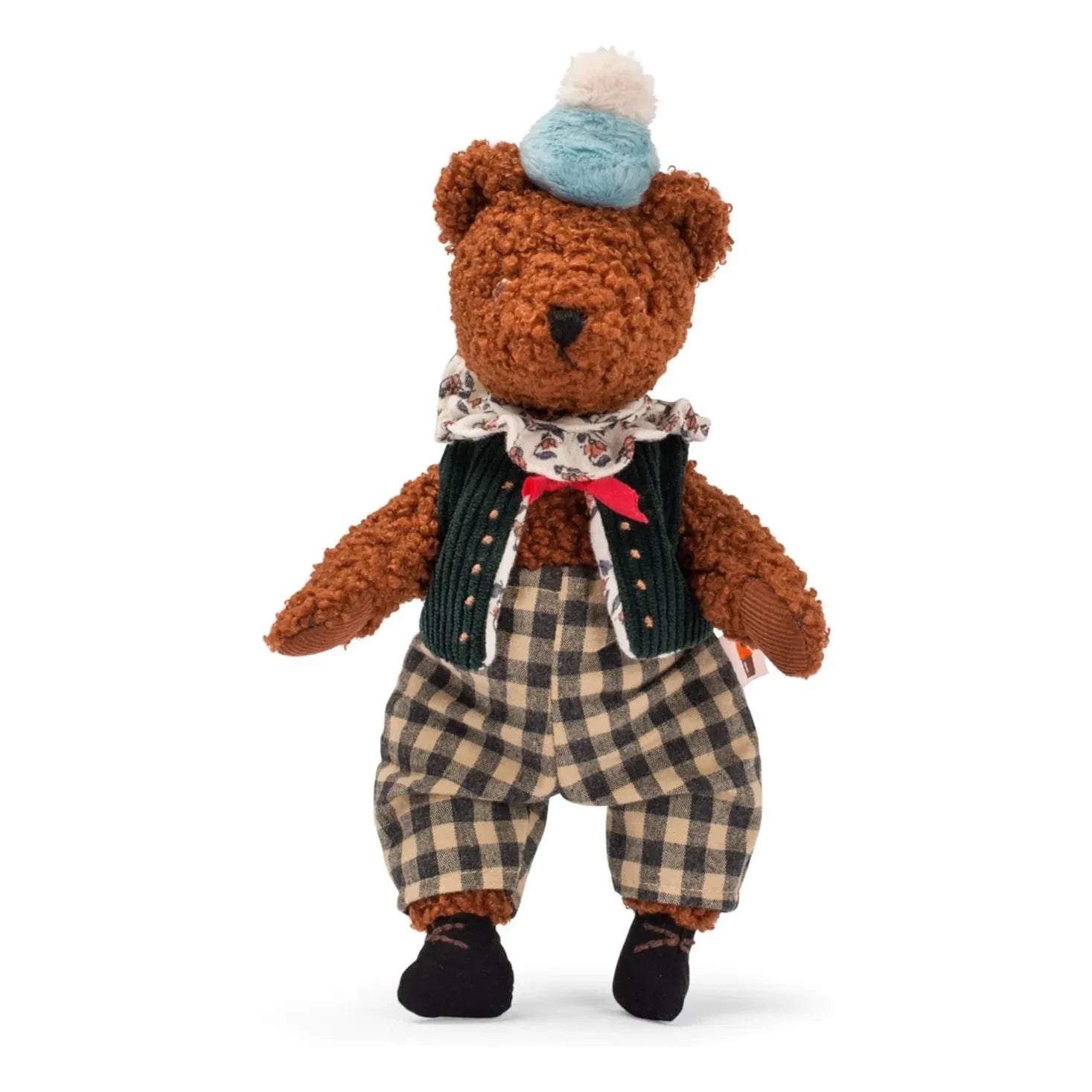 Moulin Roty - Papa Big Bear Plush Toy with Box | Brown