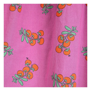 Bobo Choses - Juicy Tomatoes organik pamuk elbise | Mor