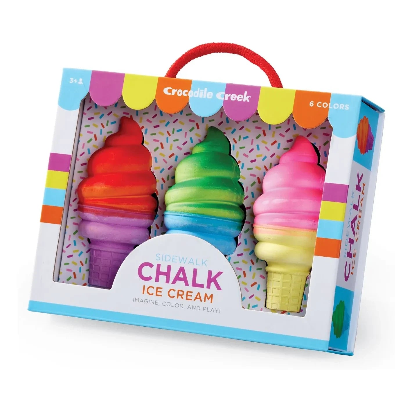 Crocodile Creek - Italienischer Kalkstein-Eiswürfel - 3er-Set