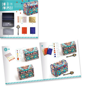 Djeco - Caja Decorativa "Super Tesoro"