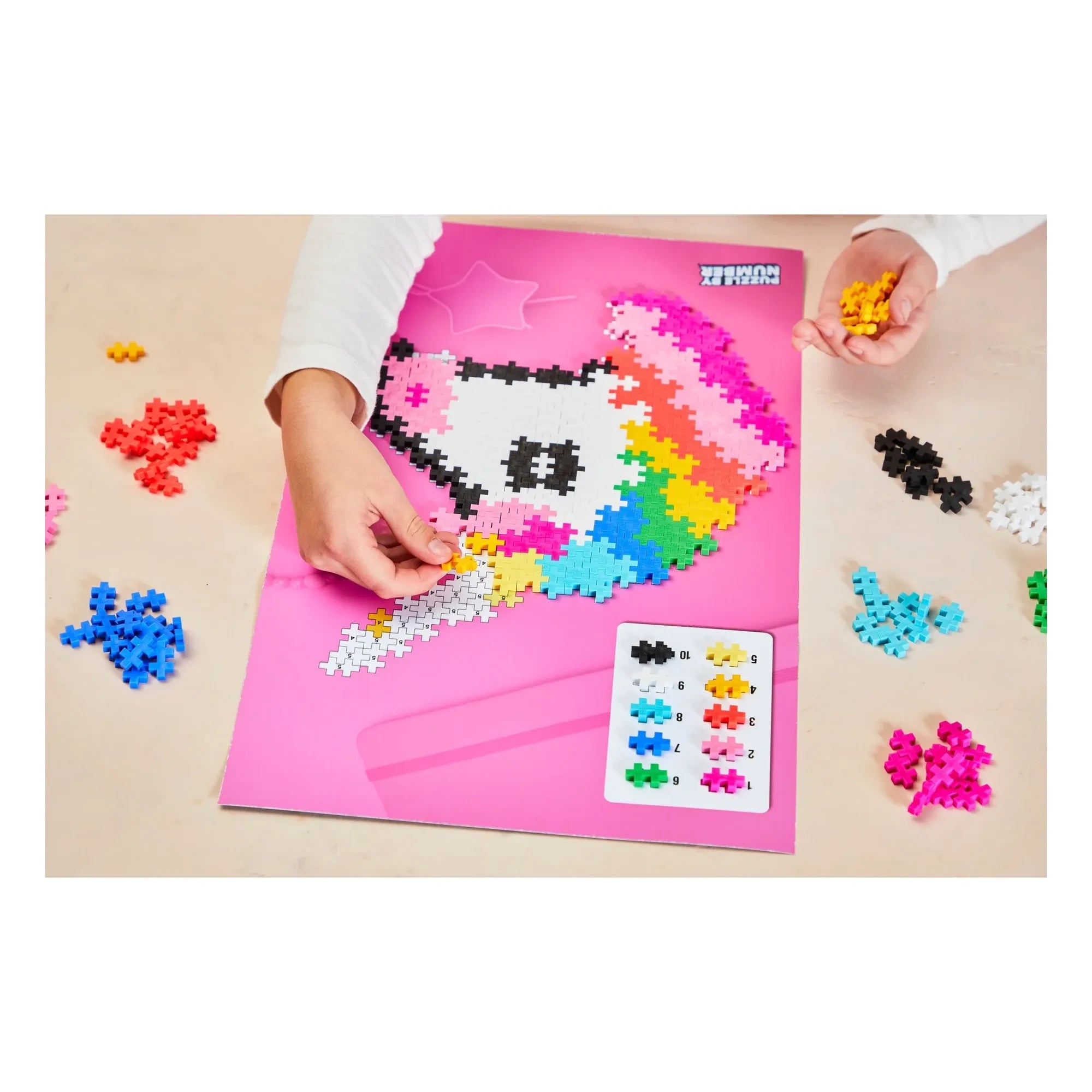 Plus-Plus - Einhorn-Puzzle - 250 Teile