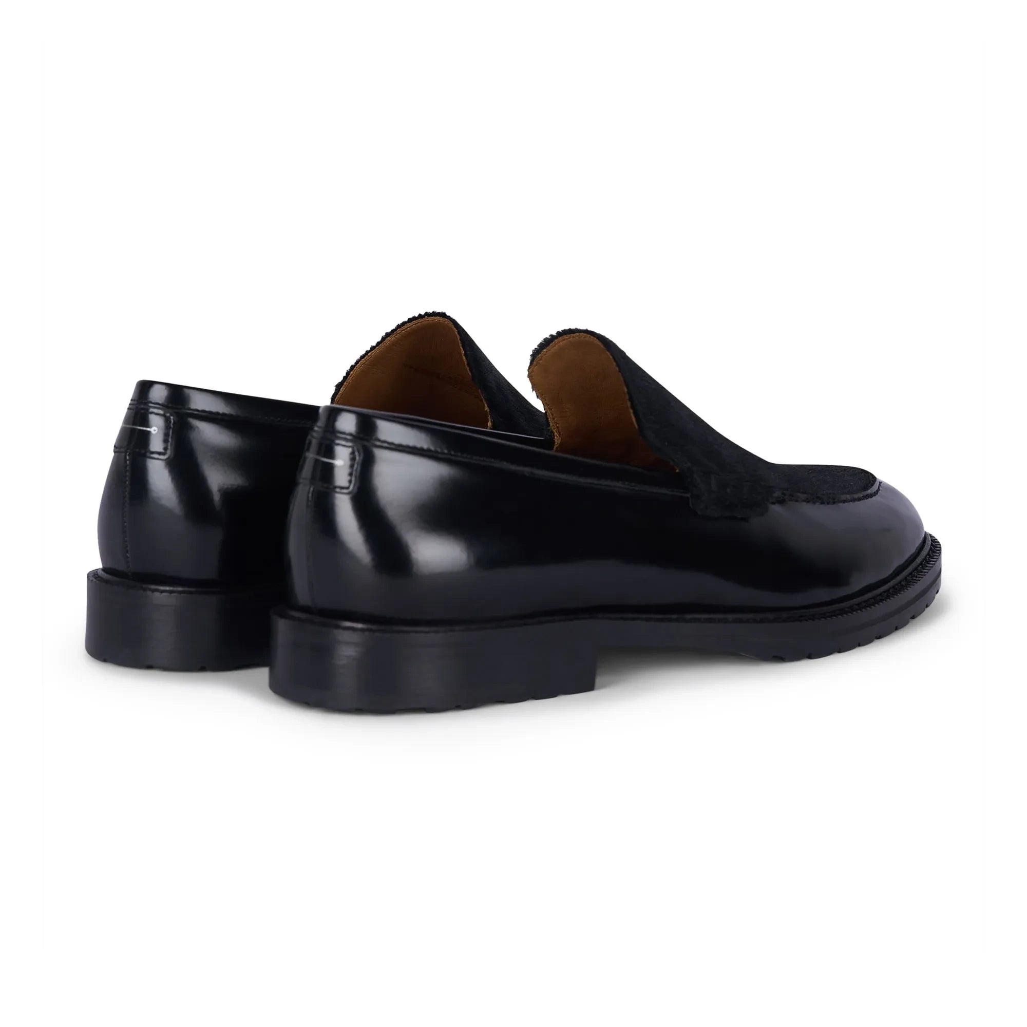 Anthology Paris - Ralph Double Material Loafer Shoes | Black