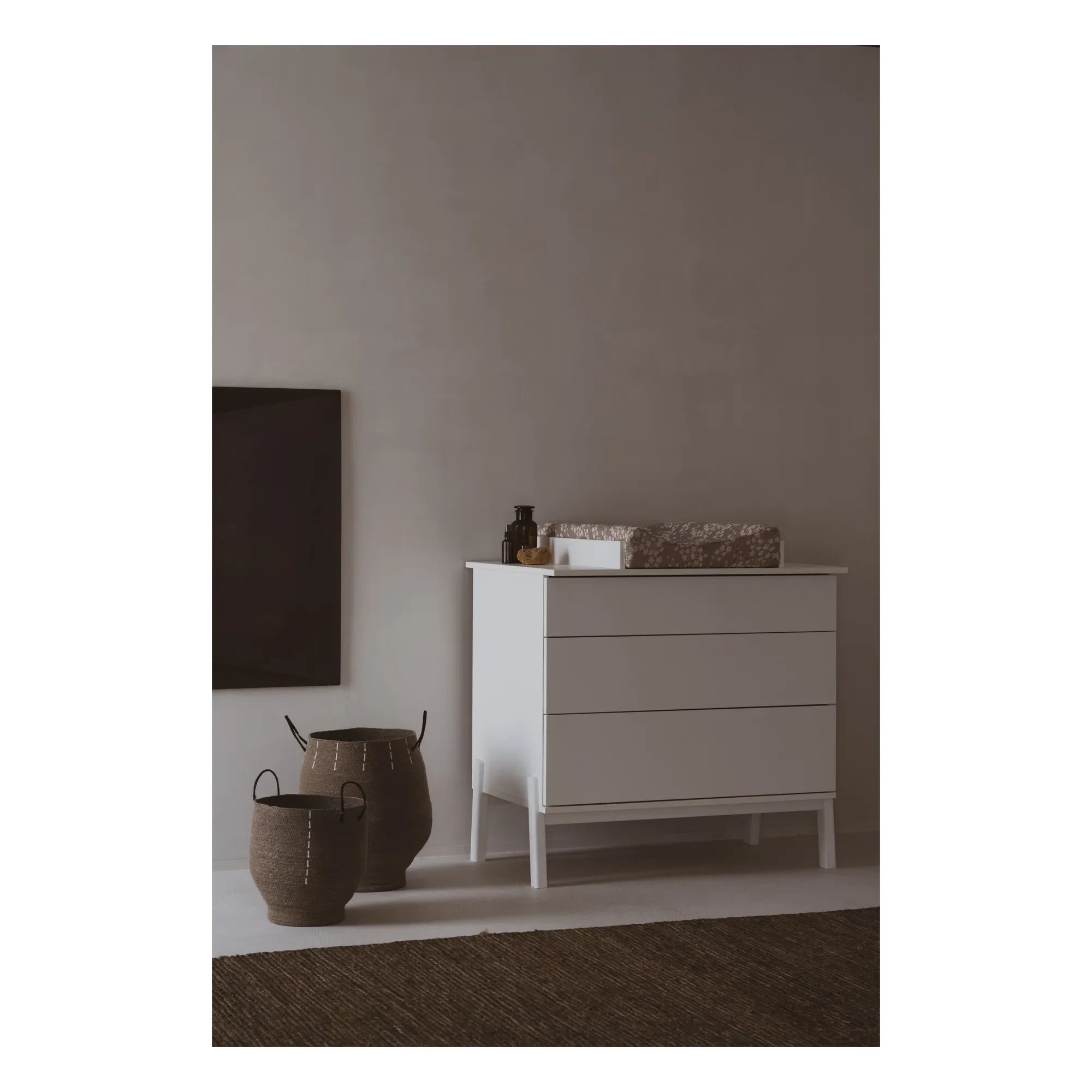 Quax - Ashi Changing Table for Dresser | Cream