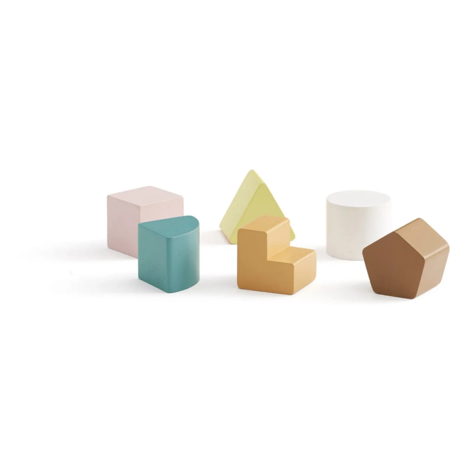 Kid's Concept – Müllwagen aus Holz mit Formsteckspiel