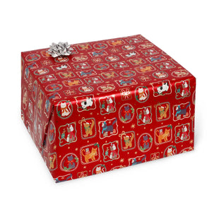 Legami - Christmas Wrapping Paper Kitty Frames - 200 x 70 cm Roll