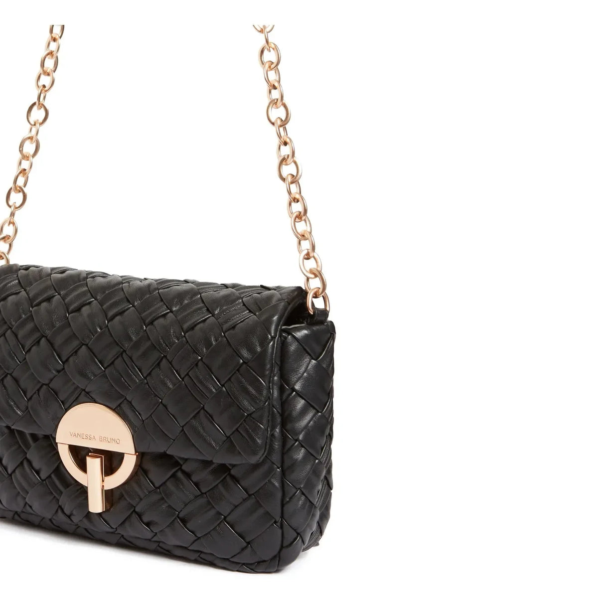 Vanessa Bruno - Bolso tote Moon de punto mediano | Negro