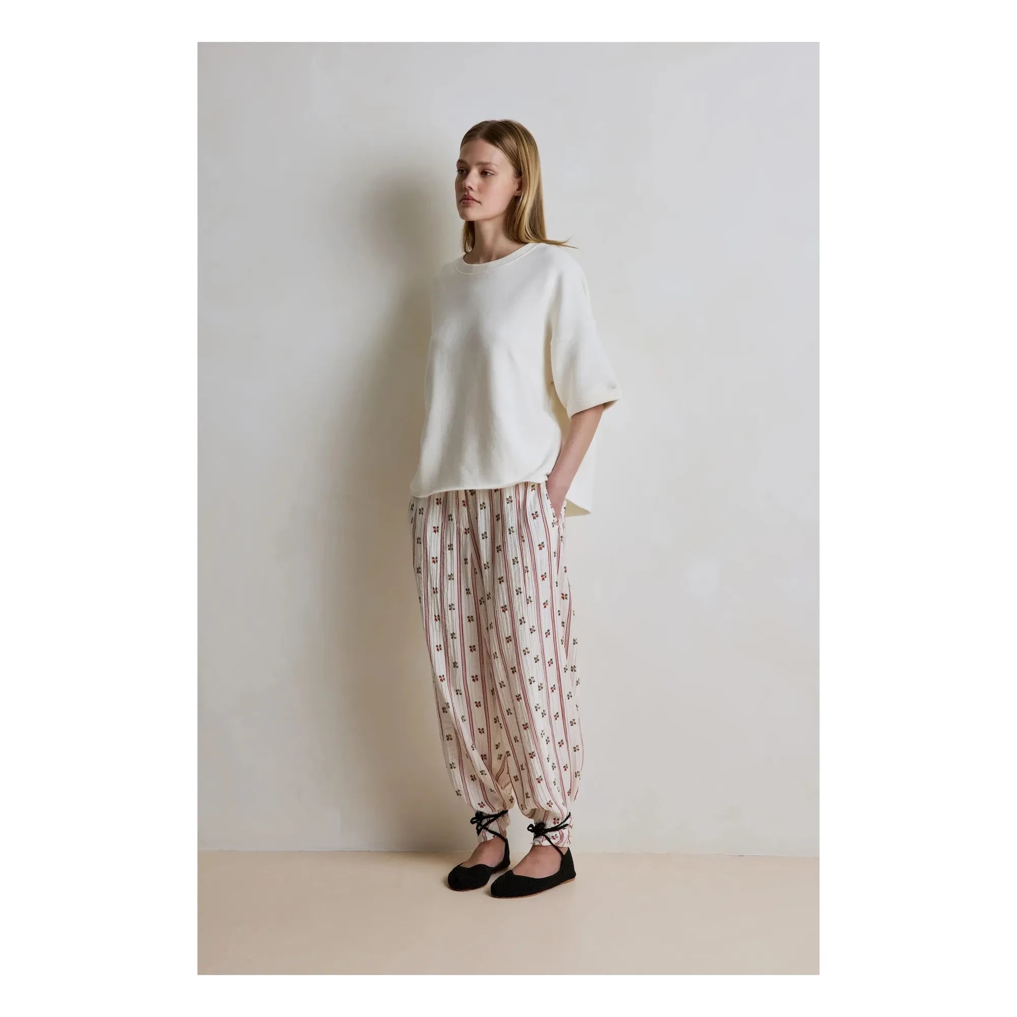 Hod - Solange Pamuk sweatshirt | Krem