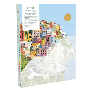 La Petite Épicerie - Numaralandırmalı Boyama Seti - Cinque Terre by Kenzie Elston