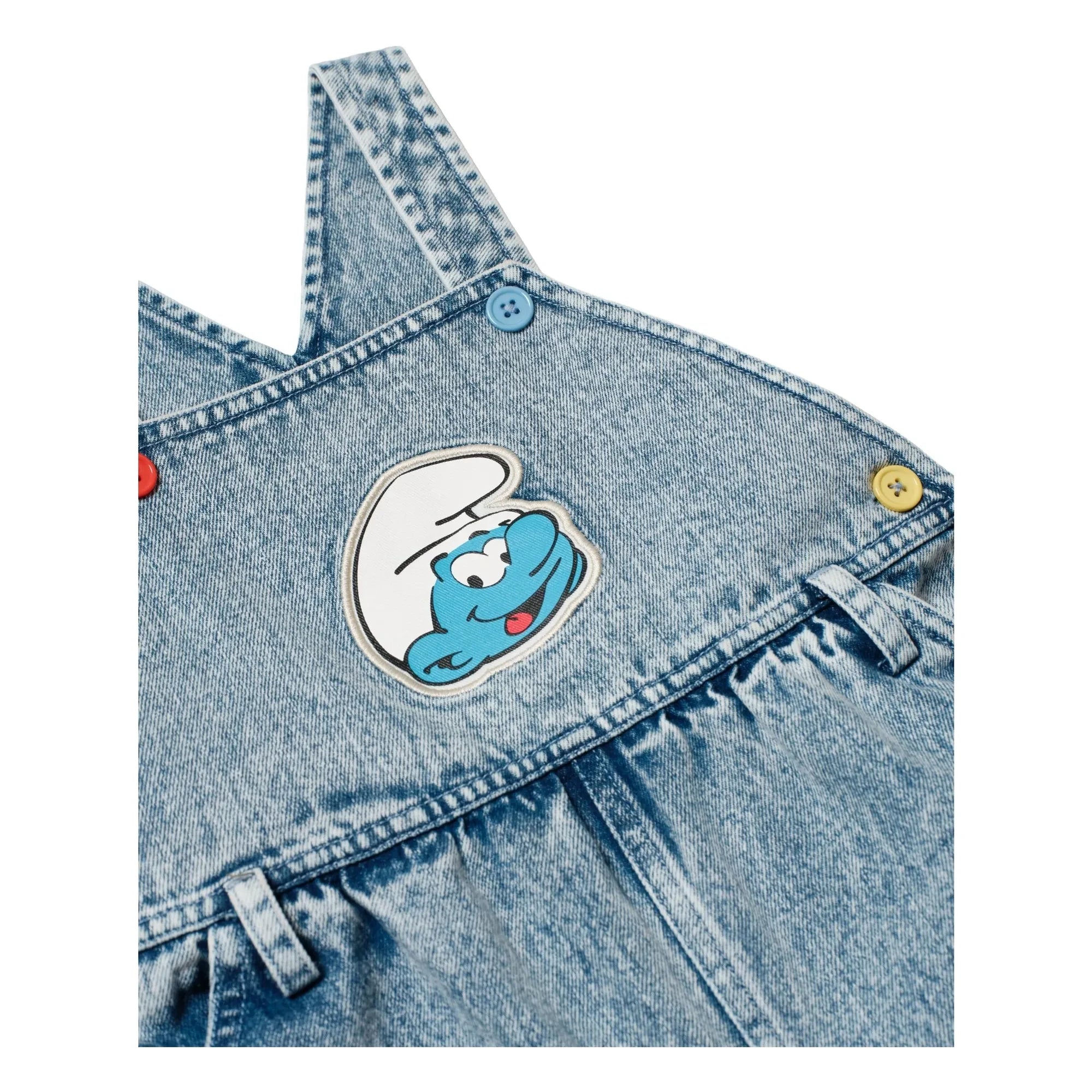Goldie + Ace - Goldie + Ace x Schtroumpfs Denim Overalls | Blue