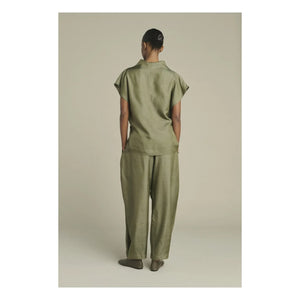 Soeur - Vernon İpek Pantolon | Verdigris