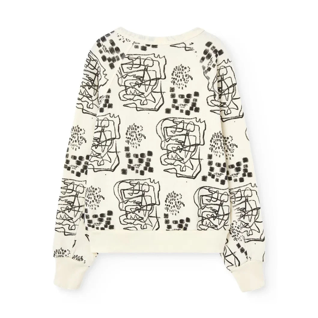 The Animals Observatory - Shark sweatshirt | Fildişi