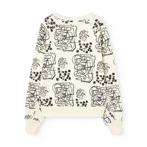 The Animals Observatory - Shark sweatshirt | Fildişi